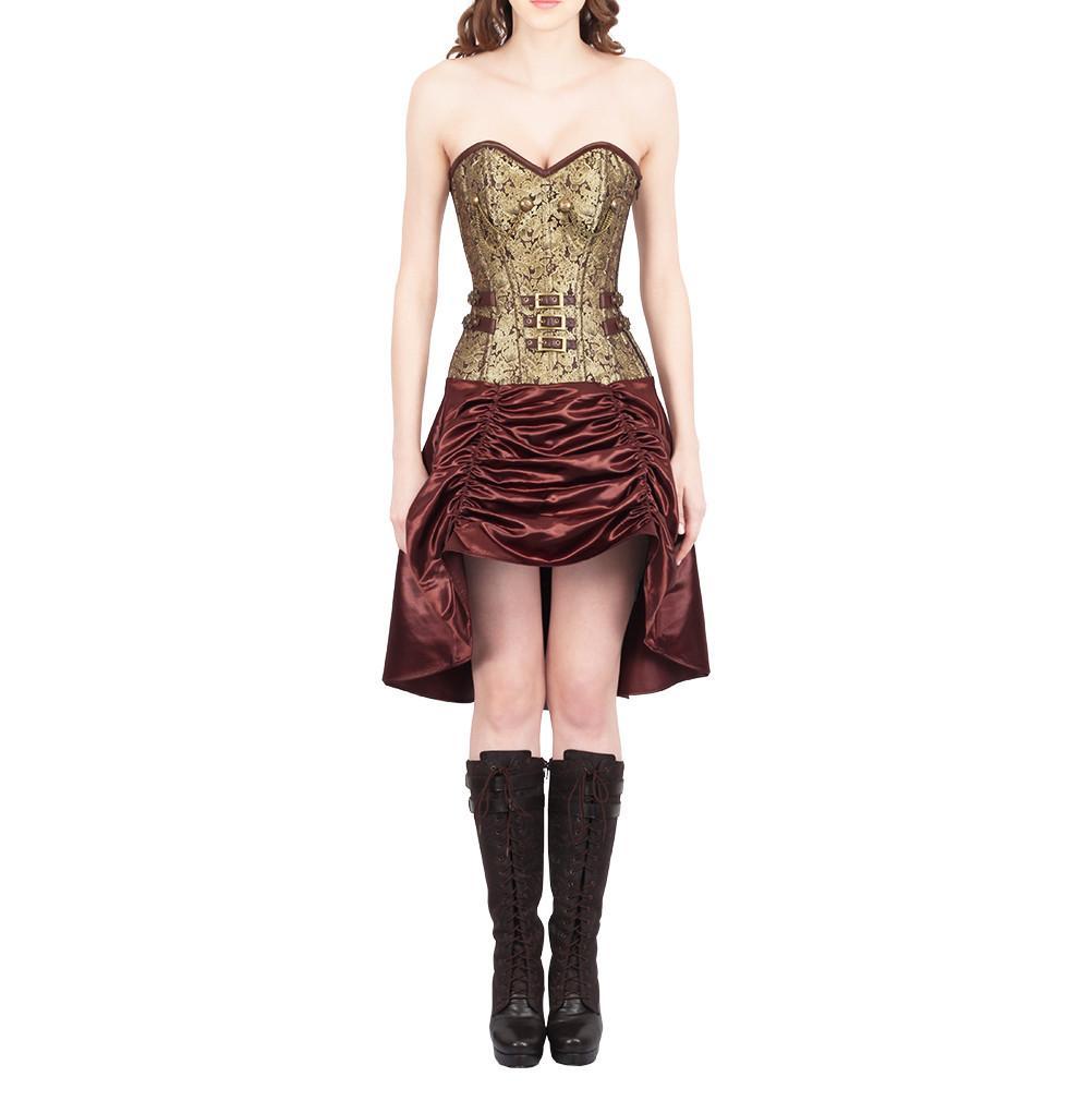 Abhiraja Steampunk Corset Dress