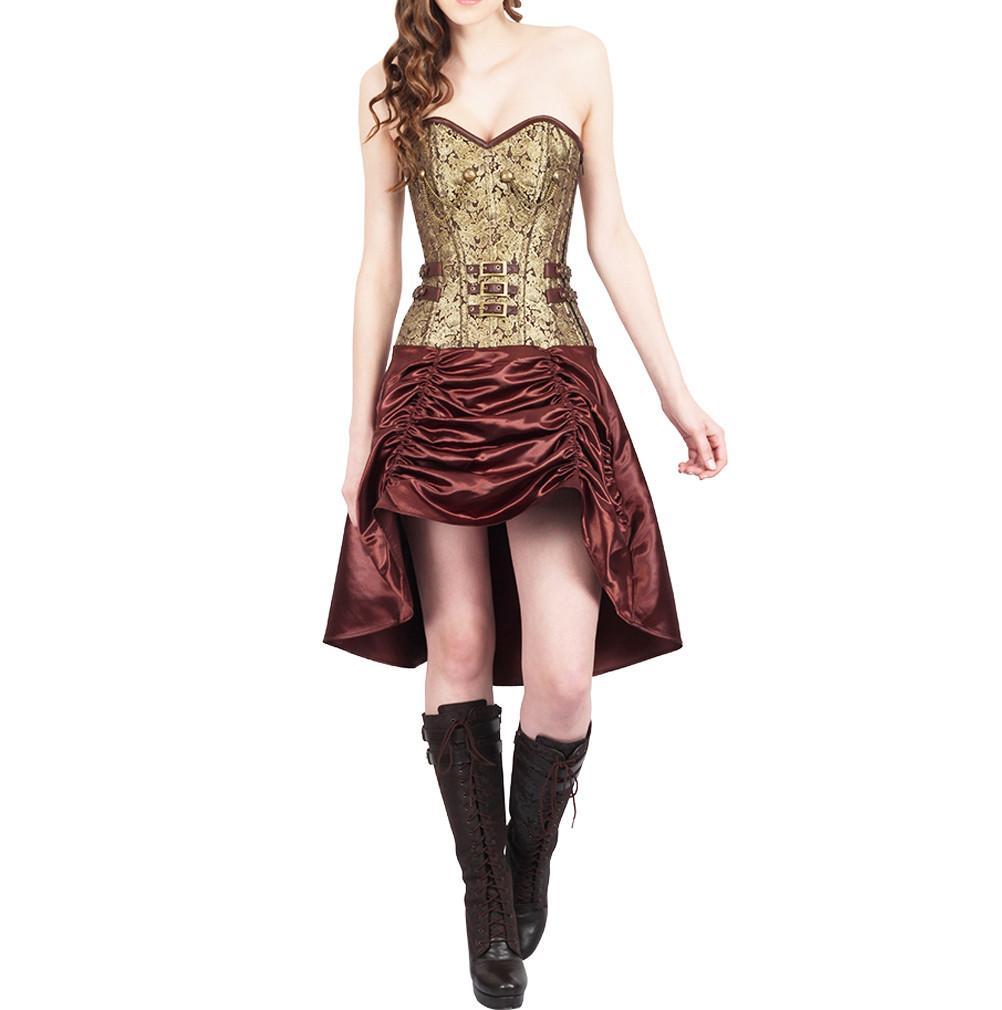 Abhiraja Steampunk Corset Dress