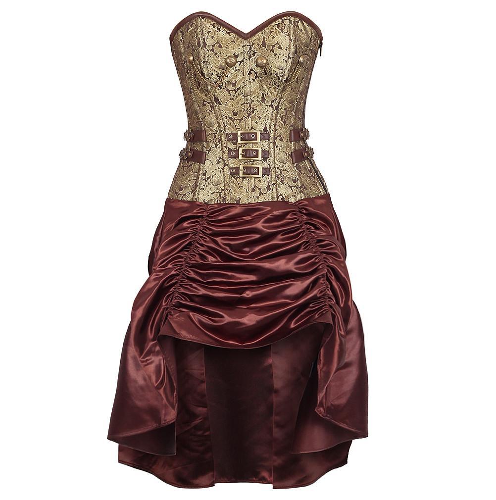 Abhiraja Steampunk Corset Dress