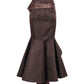 Haleema Long Ruffled Steampunk Skirt
