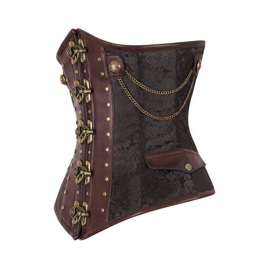 Maddox Steampunk Victorian Underbust Corset