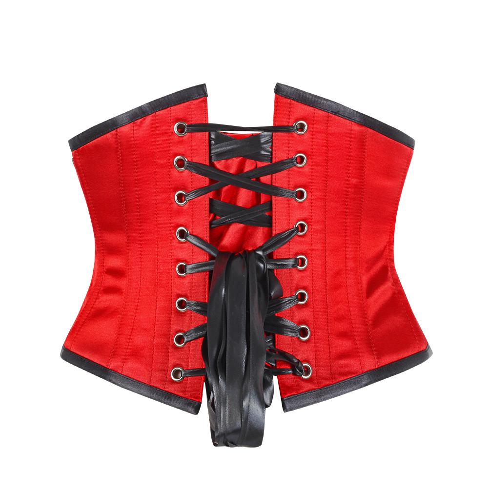 Leoine Red Underbust Couture Corset
