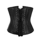 Eileithyia Genuine Sheep Napa Leather Waist Trainer Corset