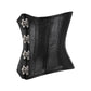 Eileithyia Genuine Sheep Napa Leather Waist Trainer Corset