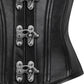 Eileithyia Genuine Sheep Napa Leather Waist Trainer Corset