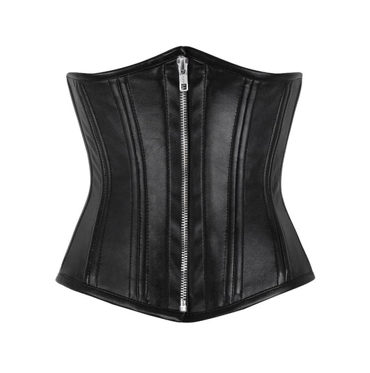 Farlane Genuine Sheep Napa Leather Waist Cincher Corset
