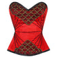 Caree Red Overbust Couture Corset