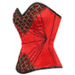 Caree Red Overbust Couture Corset