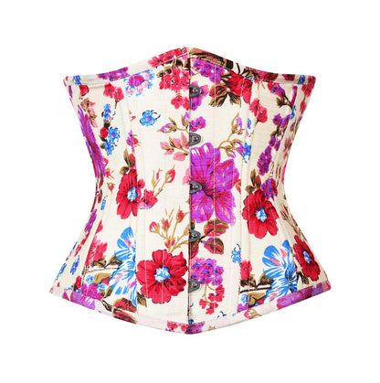 Pawelek Floral Print Waist Training Corset