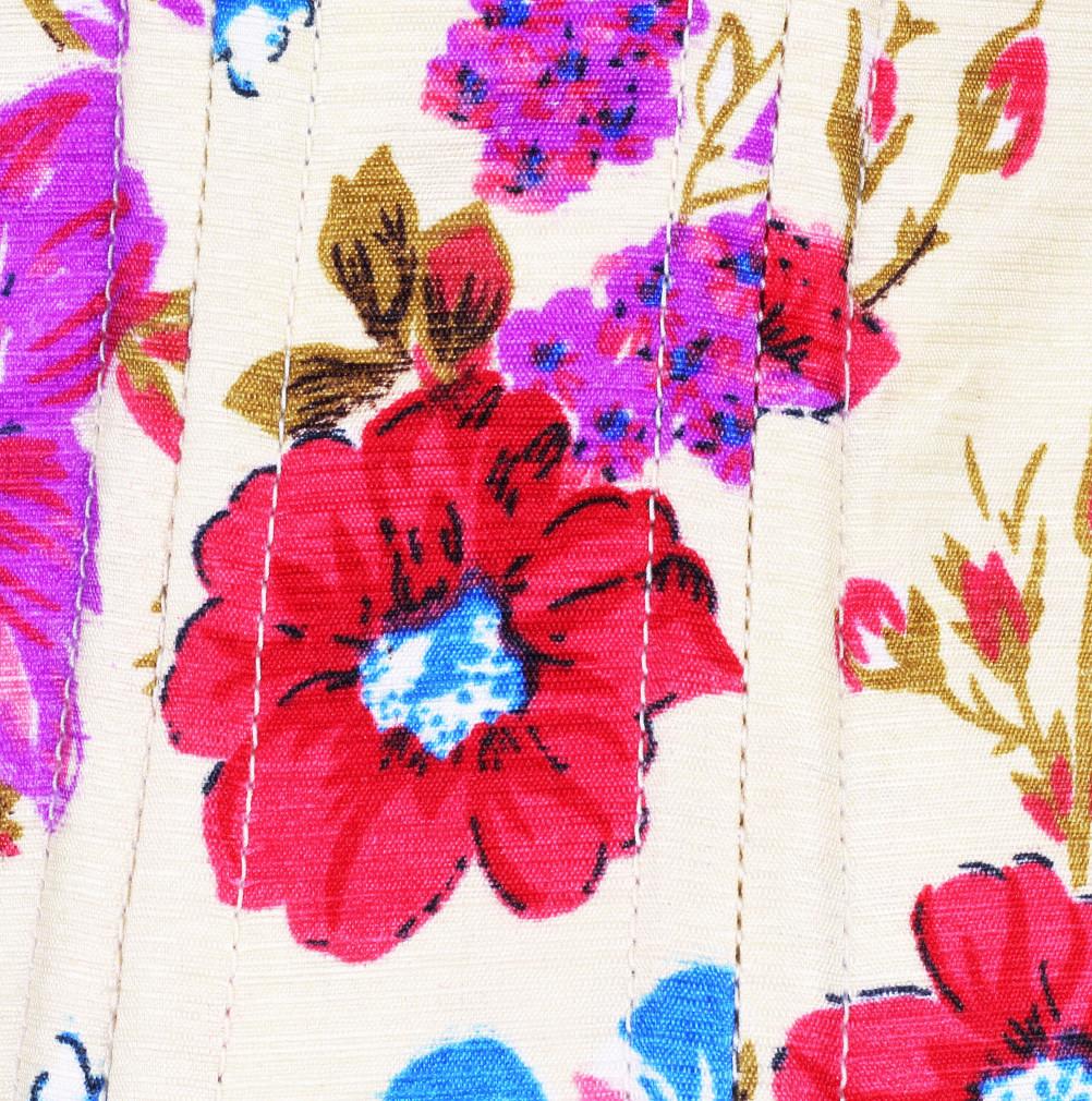 Pawelek Floral Print Waist Training Corset