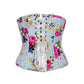 Casta Floral Steel Boned Underbust Corset Waist Training