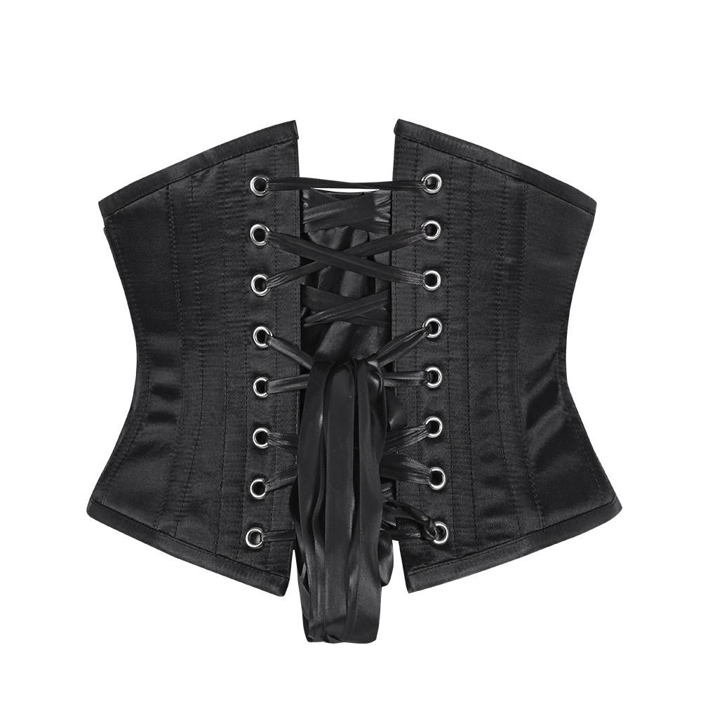 Caria Black Couture Underbust Corset
