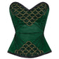 Adney Green Overbust Couture Corset