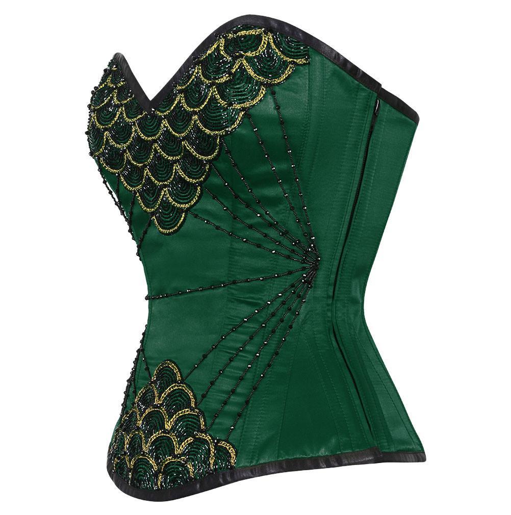 Adney Green Overbust Couture Corset