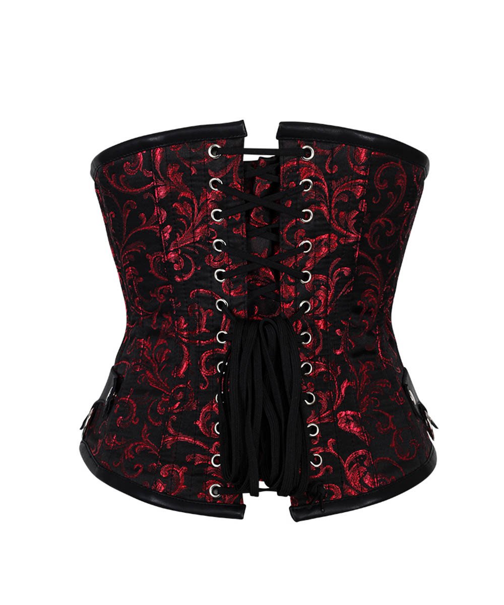 Fiacra Criss Cross Gothic Underbust Corset