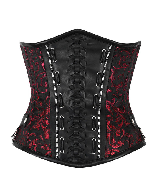 Fiacra Criss Cross Gothic Underbust Corset