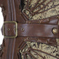 Daryn Gold Steampunk Buckle Corset