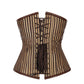 Pernell Steampunk Victorian Gold Underbust Corset