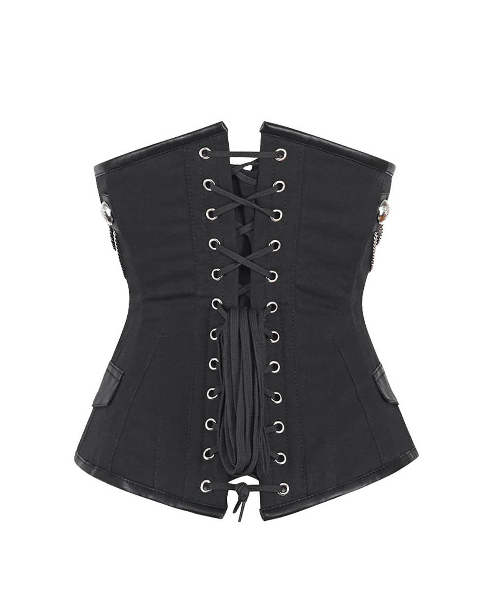 Celeres Cotton Gothic Underbust Corset