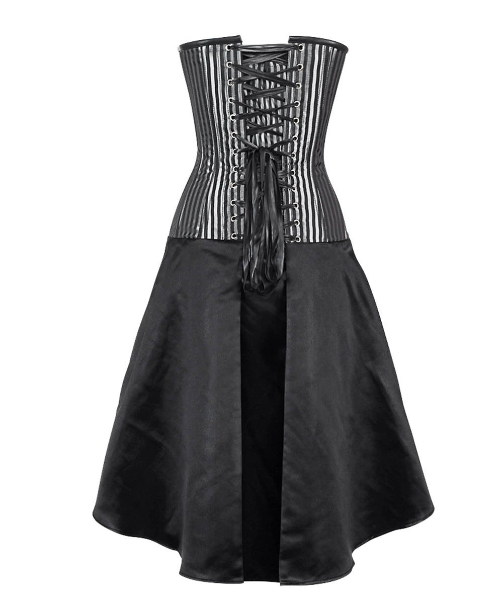 Davies Gothic Steel Boned Corset Dress