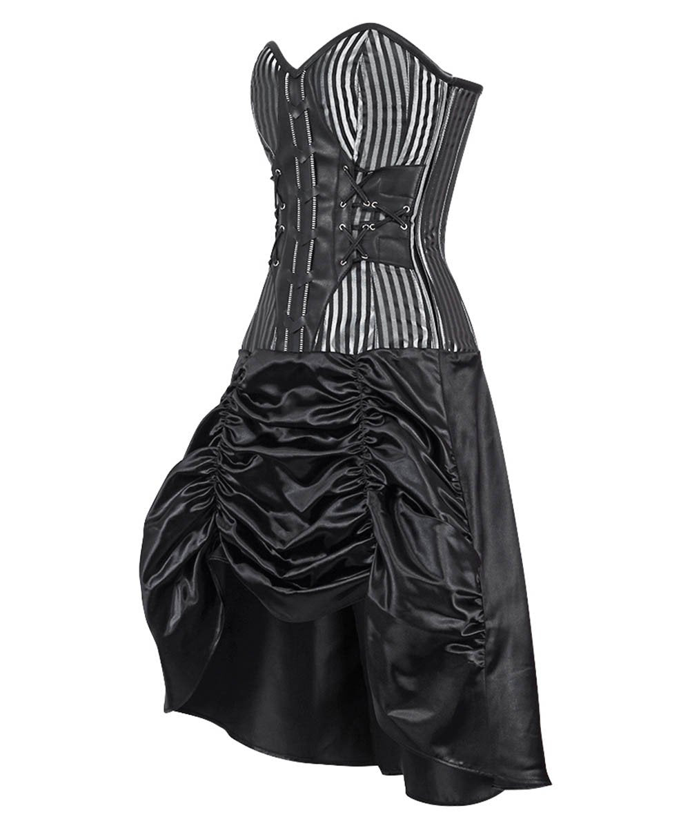 Davies Gothic Steel Boned Corset Dress