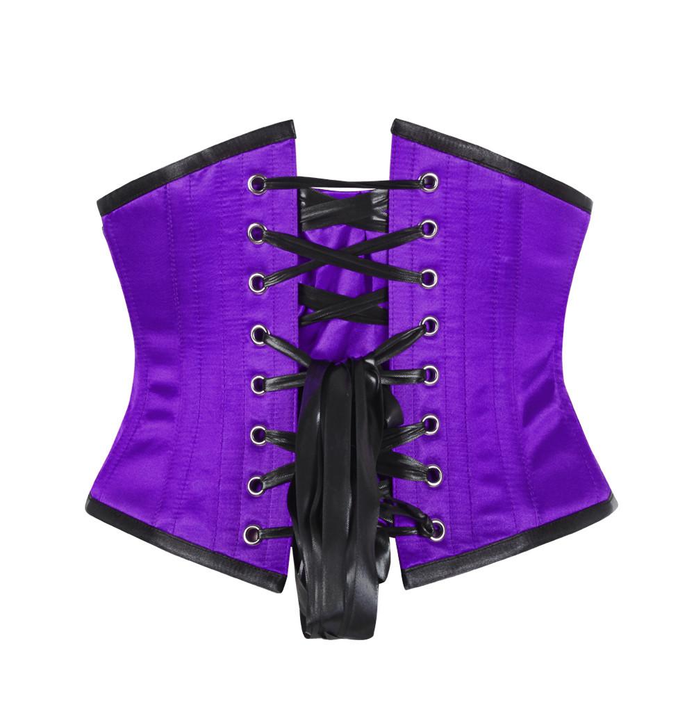 Riona Purple Underbust Couture Corset
