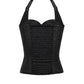 Felan Gothic Corset Black Top