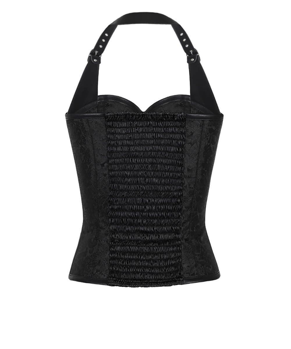 Felan Gothic Corset Black Top