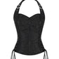 Felan Gothic Corset Black Top