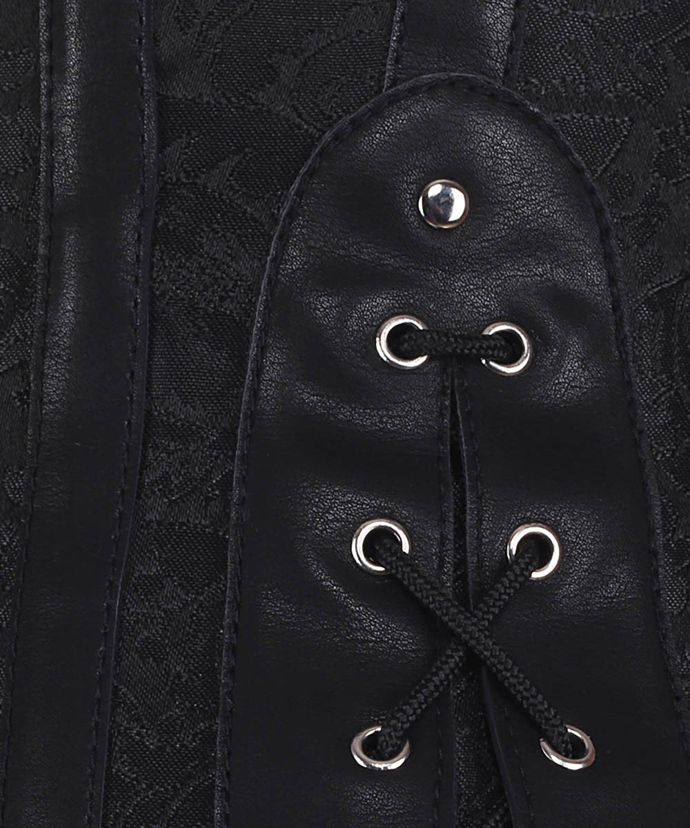 Felan Gothic Corset Black Top