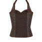 Helsin Halter Neck Steampunk Corset Top