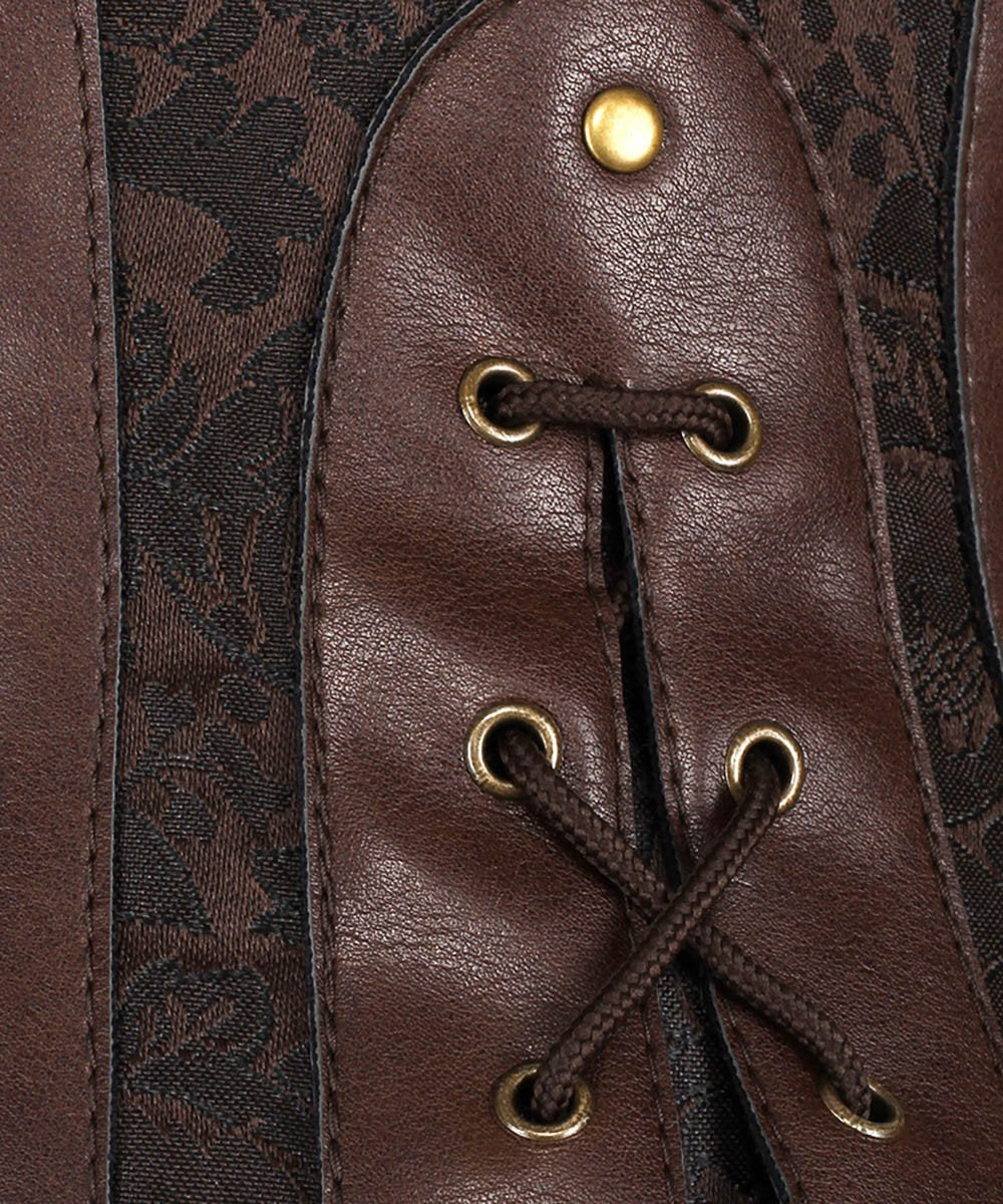 Helsin Halter Neck Steampunk Corset Top