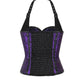 Pellikita Gothic Purple Corset Tops