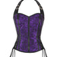 Pellikita Gothic Purple Corset Tops