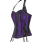 Pellikita Gothic Purple Corset Tops