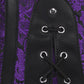 Pellikita Gothic Purple Corset Tops