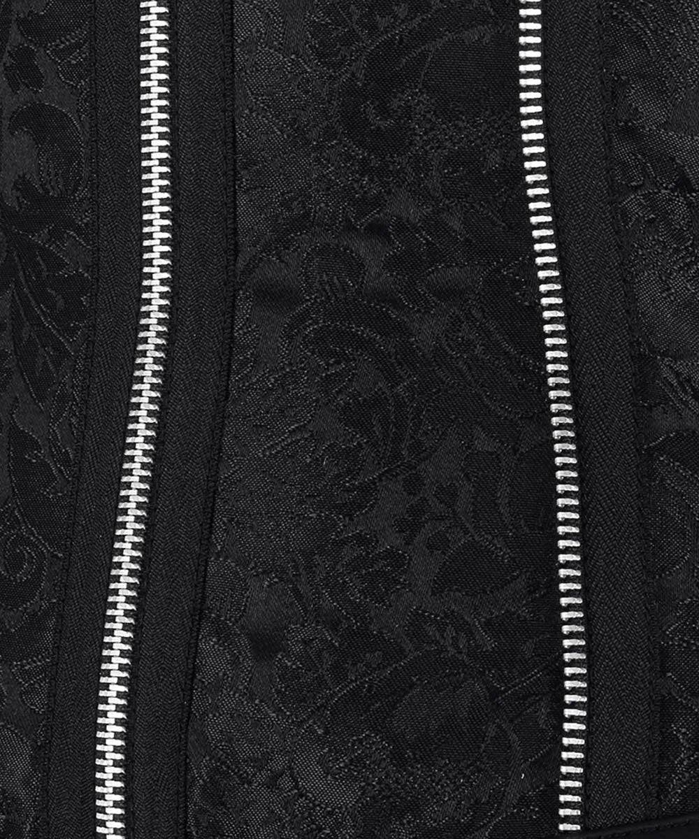 Darien Gothic Black Corset Top