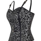 Eleena Gothic Brocade Corset Top