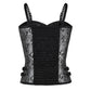 Felecia Gothic Corset Top with Straps