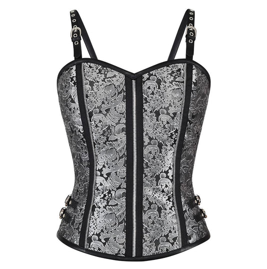 Felecia Gothic Corset Top with Straps