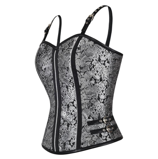 Felecia Gothic Corset Top with Straps