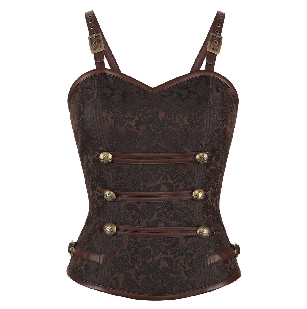 Maitena Steampunk Corset Top