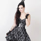 Fedot Gothic Lace Overlay Corset Dress