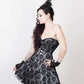Fedot Gothic Lace Overlay Corset Dress