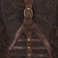 Elethia Steampunk Brown Halter Neck Corset Top