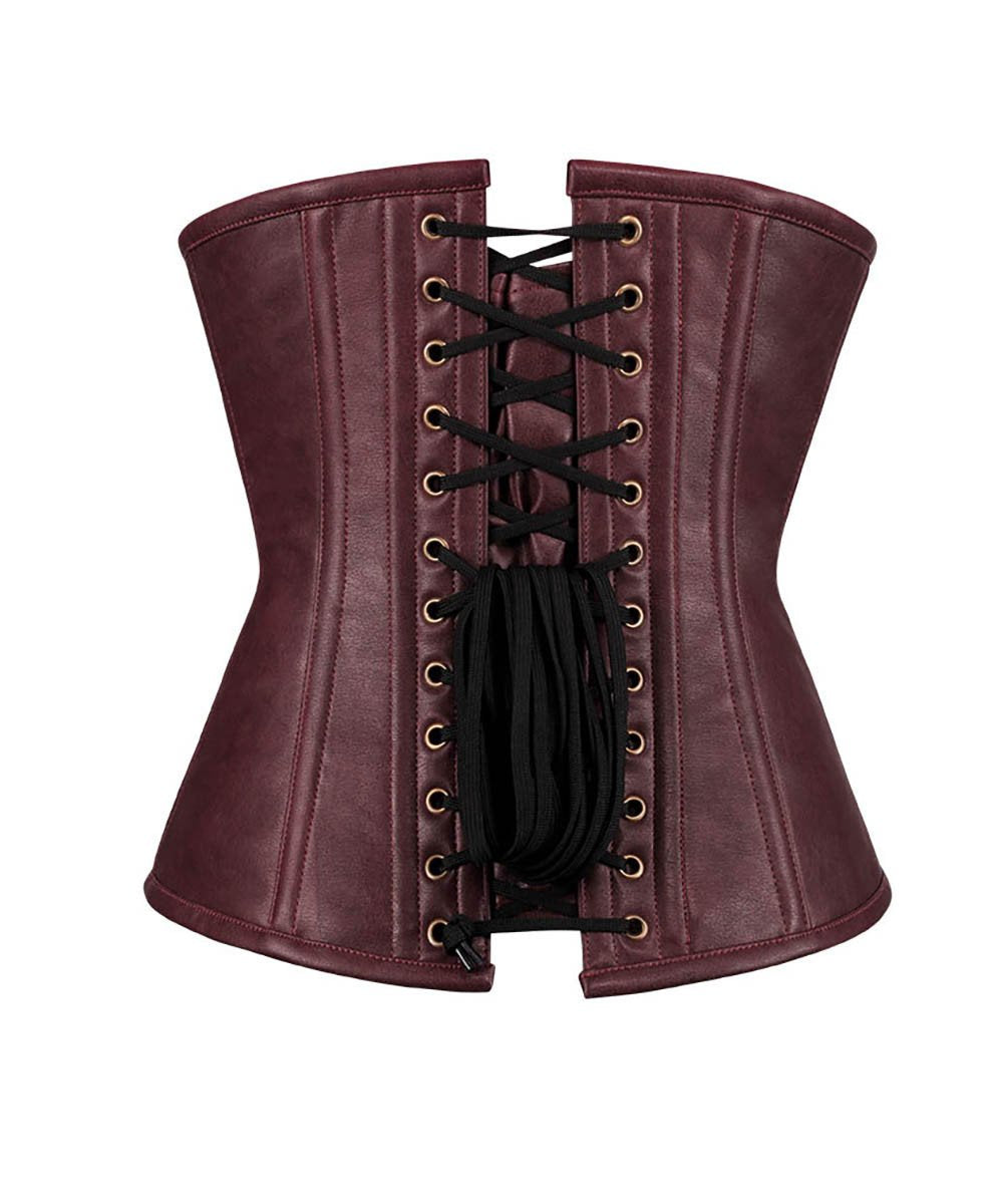 Barran Steampunk Underbust Embroidered Corset