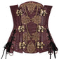 Barran Steampunk Underbust Embroidered Corset