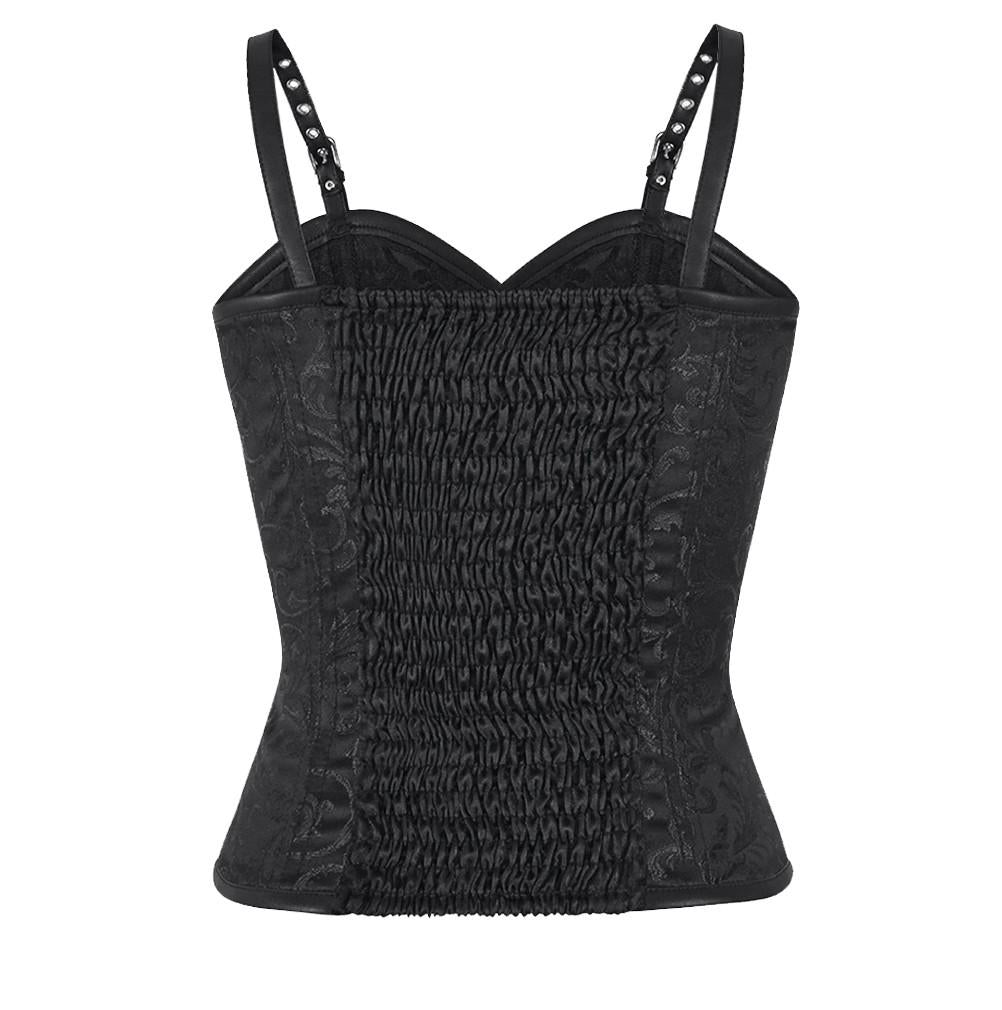 Manya Brocade Gothic Corset Tops