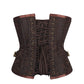 Darrian Steampunk Underbust Corset with Clasp