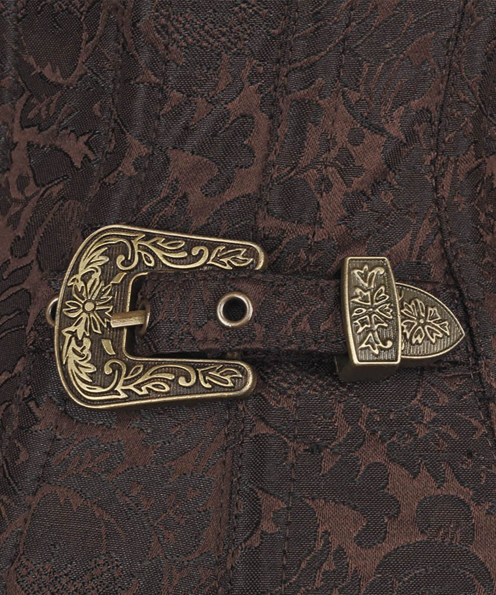 Darrian Steampunk Underbust Corset with Clasp